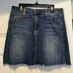 Just Black Denim skirt